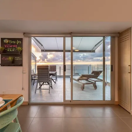 Lägenhet Living Canteras Homes - Beachfront Rooftop Las Palmas de Gran Canaria